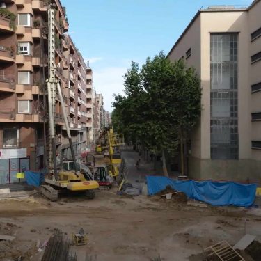 Mejora del sistema de drenaje del Paralelo Ronda de Sant Pau Vila i Vilà, en el Distrito de Sants Montjuïc. - Ubicación: el paralelo