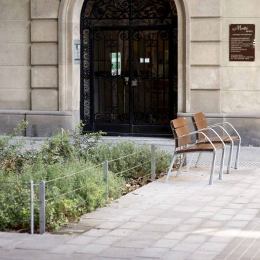 Obras de los proyectos de los nuevos ejes verdes. Eje Rocafort (Tramo: Av. de Roma – Aragón) y Eix Borrell (Tramo: Av. de Roma – Aragón) -  Ubicación: Barcelona