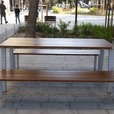 Obras de los proyectos de los nuevos ejes verdes. Eje Rocafort (Tramo: Av. de Roma – Aragón) y Eix Borrell (Tramo: Av. de Roma – Aragón) -  Ubicación: Barcelona
